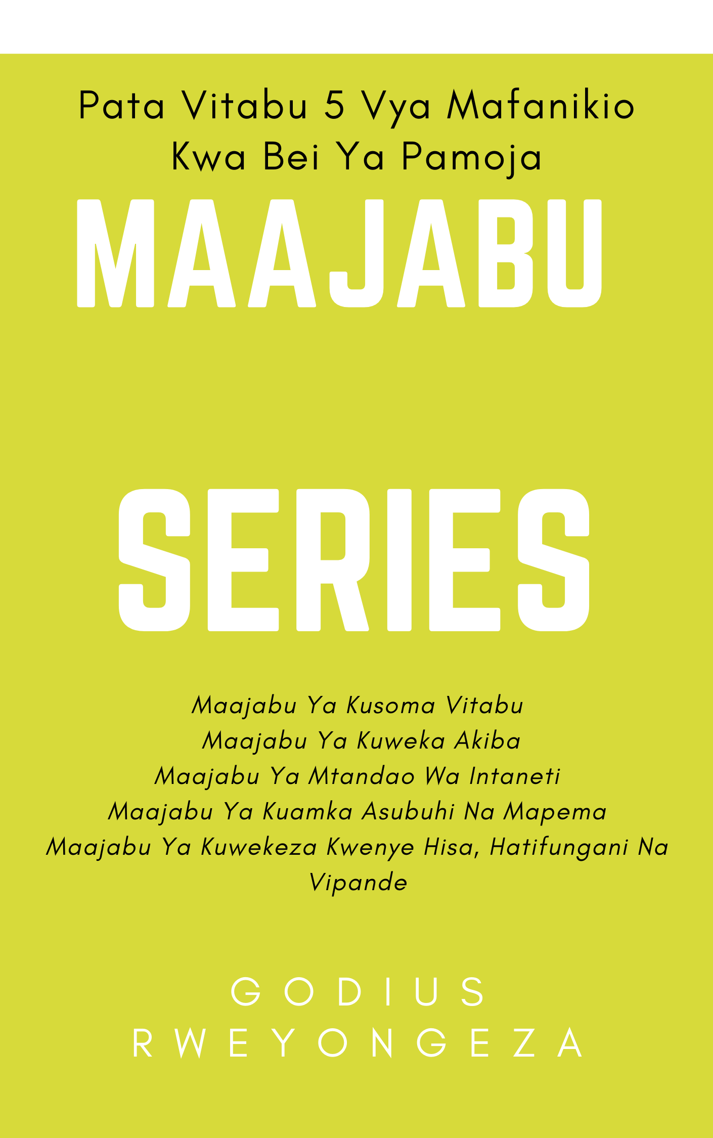 MAAJABU SERIES